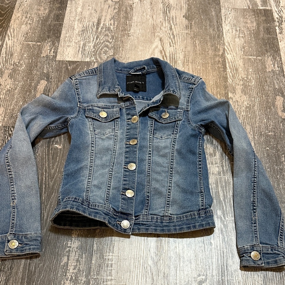 Silver brand girls Jean jacket